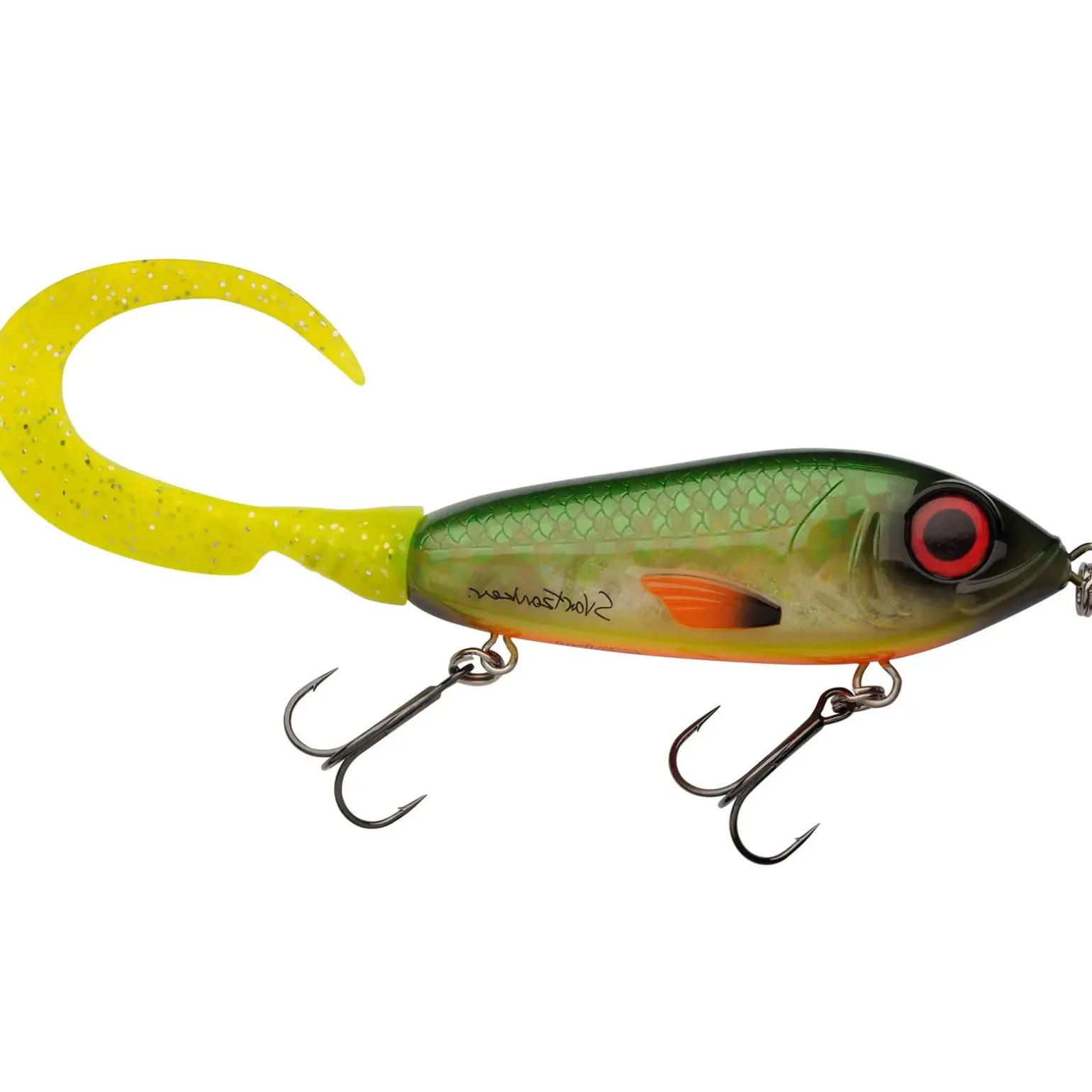 Abu Garcia SVZ McMy Tail Fire Carp Flash