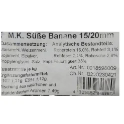 Balzer Matze Koch Booster Balls Süße Banane Boilies Gelb 1kg Special Edition Boilies