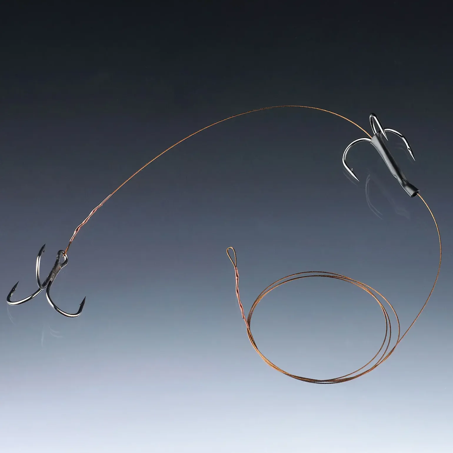 Balzer Matze Koch Drilling RIG Doppel-Drilling System mit verschiebbarem Haken für Köderfisch Gr.2