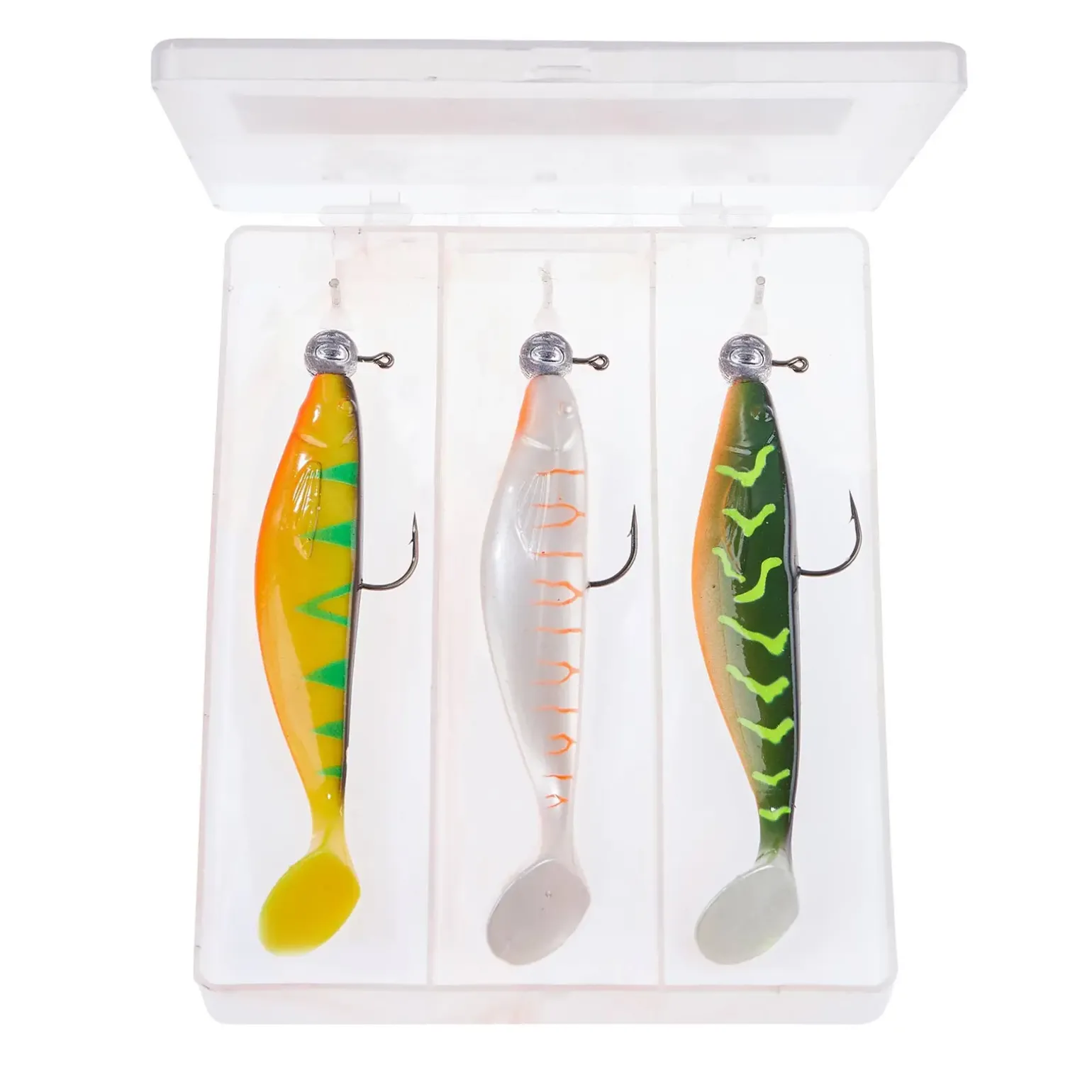 Balzer Matze Koch Gummifisch Box 3 – Hecht Angelset