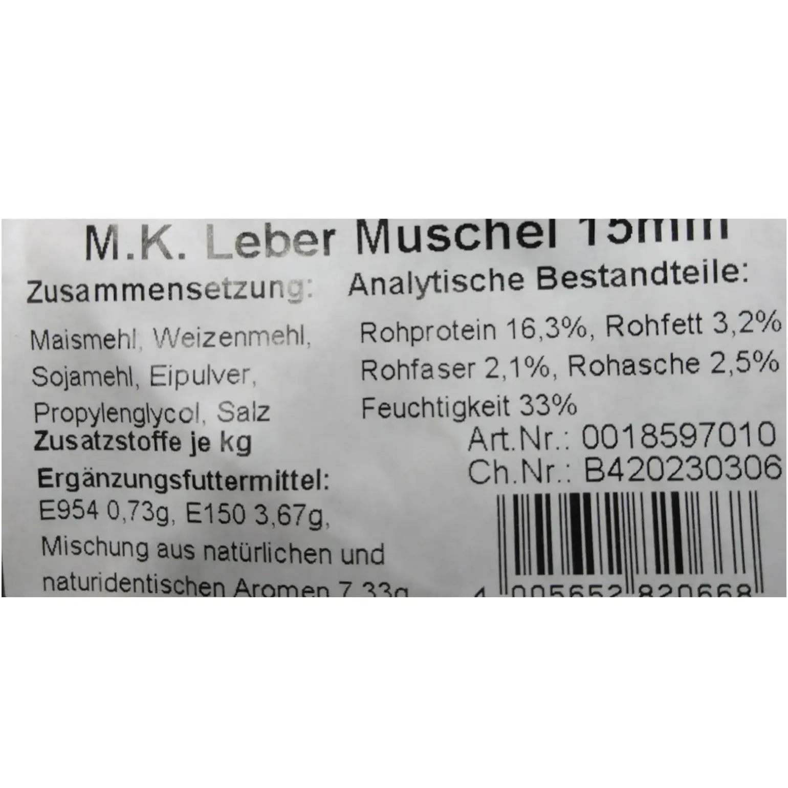 Balzer Matze Koch Leber/Musche15mm Booster Balls Boilies