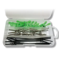 Behr Anti-Tangle Sortiment 2 – Angeln Set 30 Teile + Box