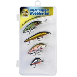 Behr Barsch Forelle 4 Stück Wobbler Set