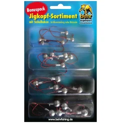 Behr Jigkopf Set 1 20 Stück Gewicht: 4g / 5g /6g / 7g