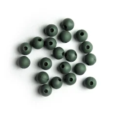 Behr Premium Gummi Perlen 6mm olive