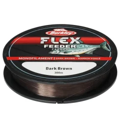 Berkley Flex Feeder 300m 0,25mm Dark Brown Monofile Angelschnur