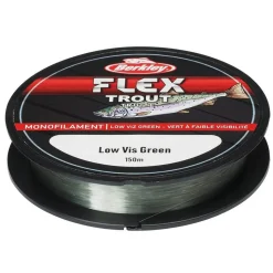 Berkley Flex Trout 150m 0,25mm LV Green Monofile Angelschnur