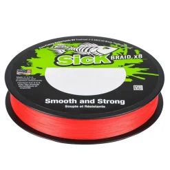 Berkley Sick Braid Red 0,19mm Geflochtene Angelschnur Wunschlänge