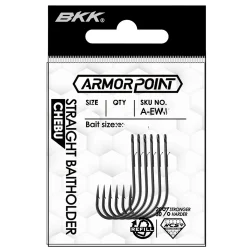 BKK ARMORPOINT - STRAIGHT BAITHOLDER - Chebu 2# Einzelhaken