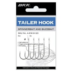 BKK IMP Matte Tin 1# Angelhaken