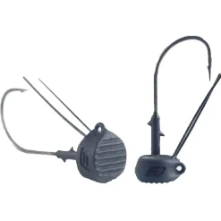 BKK Silent Chaser-Draggin' NED W. 7g - #1/0 - Schwarz Jigkopf