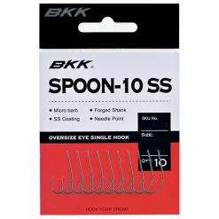BKK Spoon-10 #1 Einzelhaken für Spoons