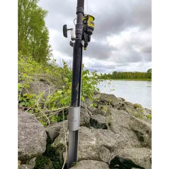 Black Cat Edelstahl-Rutenhalter 0,85m