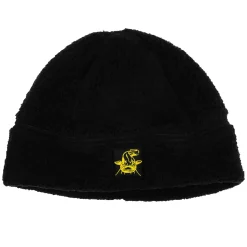 Black Cat Fleece Beanie Hat Mütze