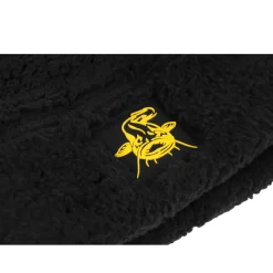 Black Cat Fleece Beanie Hat Mütze