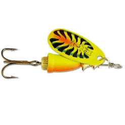 Blue Fox Vibrax Fluorescent 6g FTP Firetiger Spinner