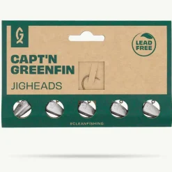 Capt`n Greenfin 9g Leadfree Dart Jig #2/0 Jighead