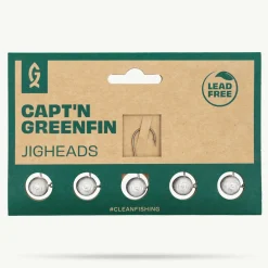 Capt`n Greenfin 3g Leadfree Round Jig #1/0 Jighead