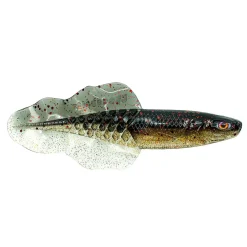 Chasebaits Flacid Shad 3" 7,6cm Blood Gold Gummifisch