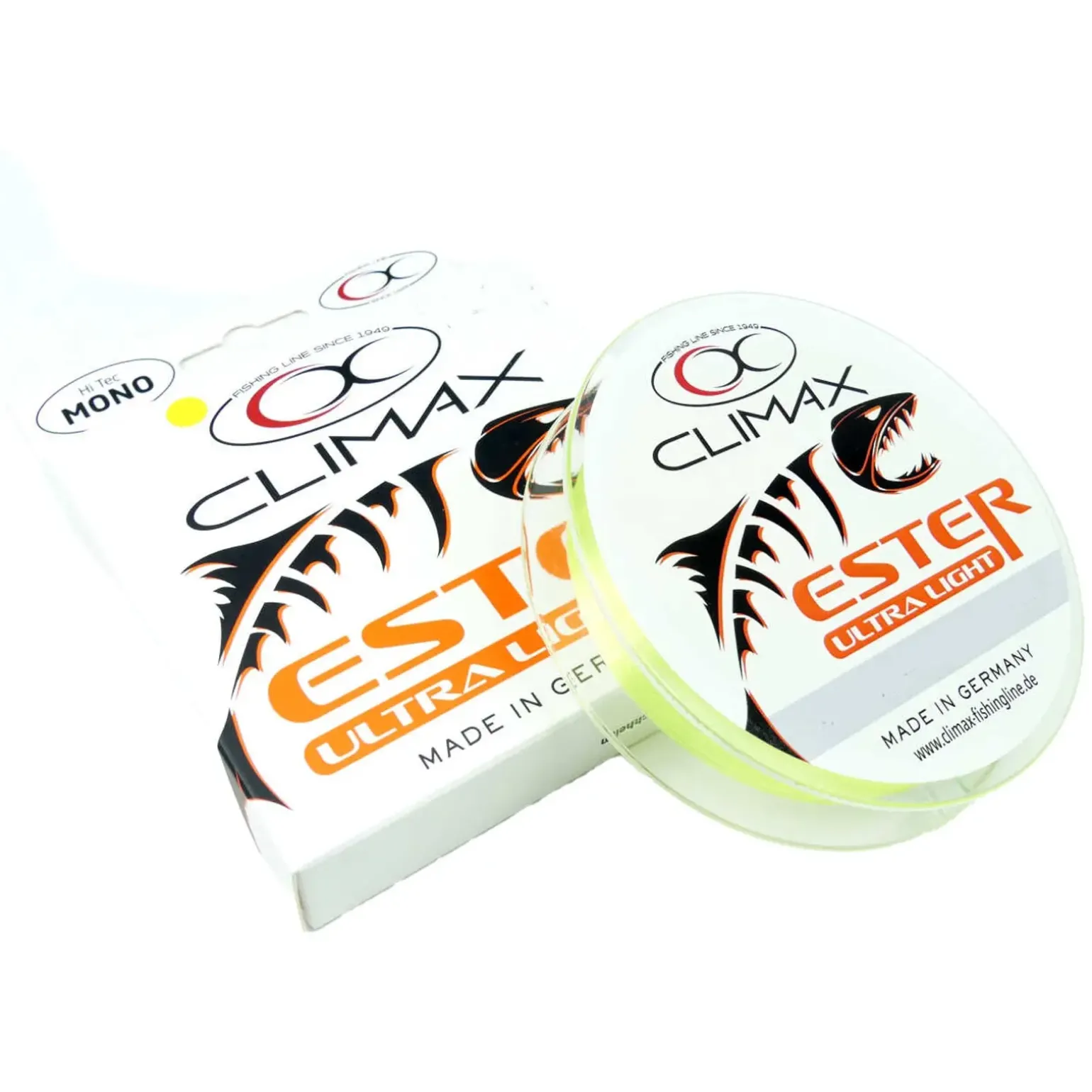 Climax Ester U-Light Mono 150m 0,16mm Hi Vis Yellow Monofile Angelschnur