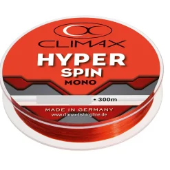 Climax Hyper Spin Rot 300m 0,30mm monofile Angelschnur