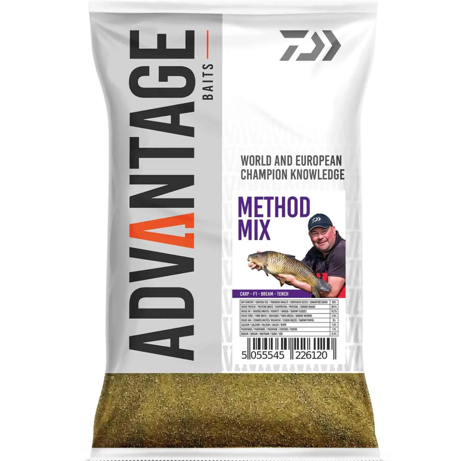 Daiwa Advantage Baits Method Mix Grundfutter 1kg