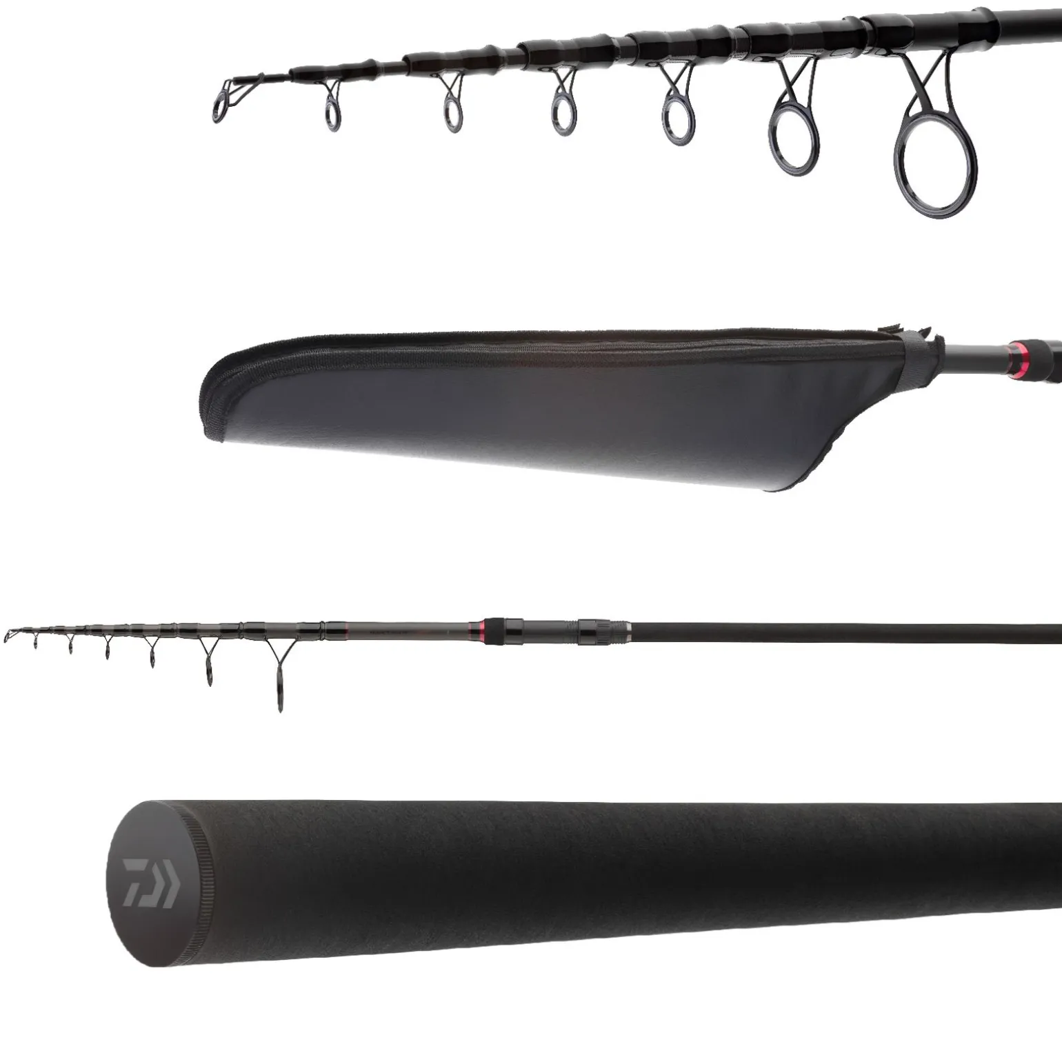 Daiwa Black Widow XT Tele Carp 10ft 3lb Karpfenrute