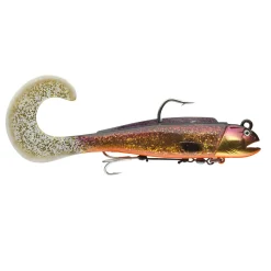 Daiwa D-Wolf Curly 21cm 265g Gold Flake RTF Gummifisch