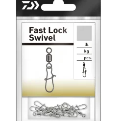 Daiwa Fast Lock Wirbel 10 Wirbel & Karabiner