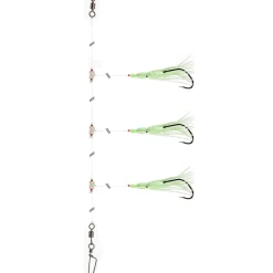 Daiwa Grand Wave Dorsch/Köhler Norwegen Vorfach Glow Octopus 7/0