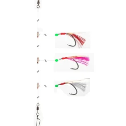 Daiwa Grand Wave Dorsch/Köhler-Vorfach mit Fischhaut No.3