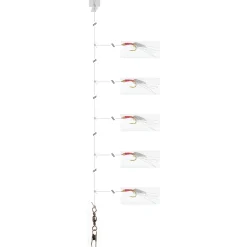 Daiwa Grand Wave Herings-Vorfach Pink Glow Gr10