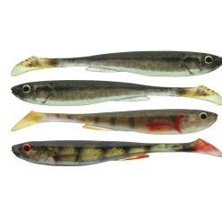 Daiwa Prorex Real Slim Shady LIve-Color Set 10,5cm 4pcs.  Gummifisch