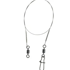 Daiwa Prorex Titanium Vorfach 20cm 22kg/50lb Stahlvorfach montiert