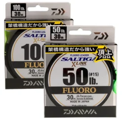 Daiwa Saltiga X'Link Fluorocarbon Leader 0,57mm 18,1kg 30m Vorfachschnur