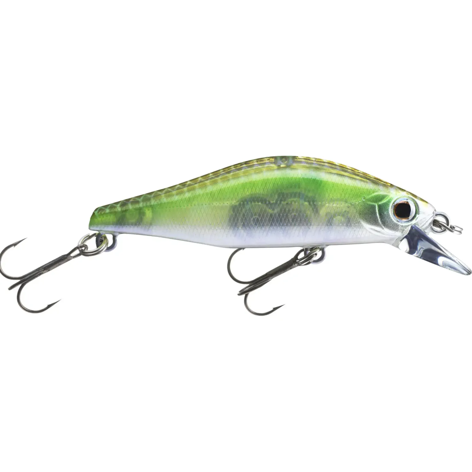 Daiwa TN Wise Minnow 50FS Green Flash Ghost Twitchbait Wobbler