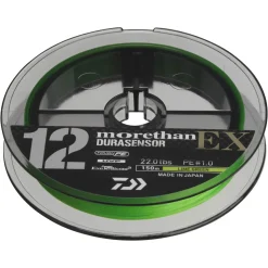 Daiwa UVF Morethan Durasensor x12EX+Si3 0,06mm-150m Lime Green Geflochtene Schnur