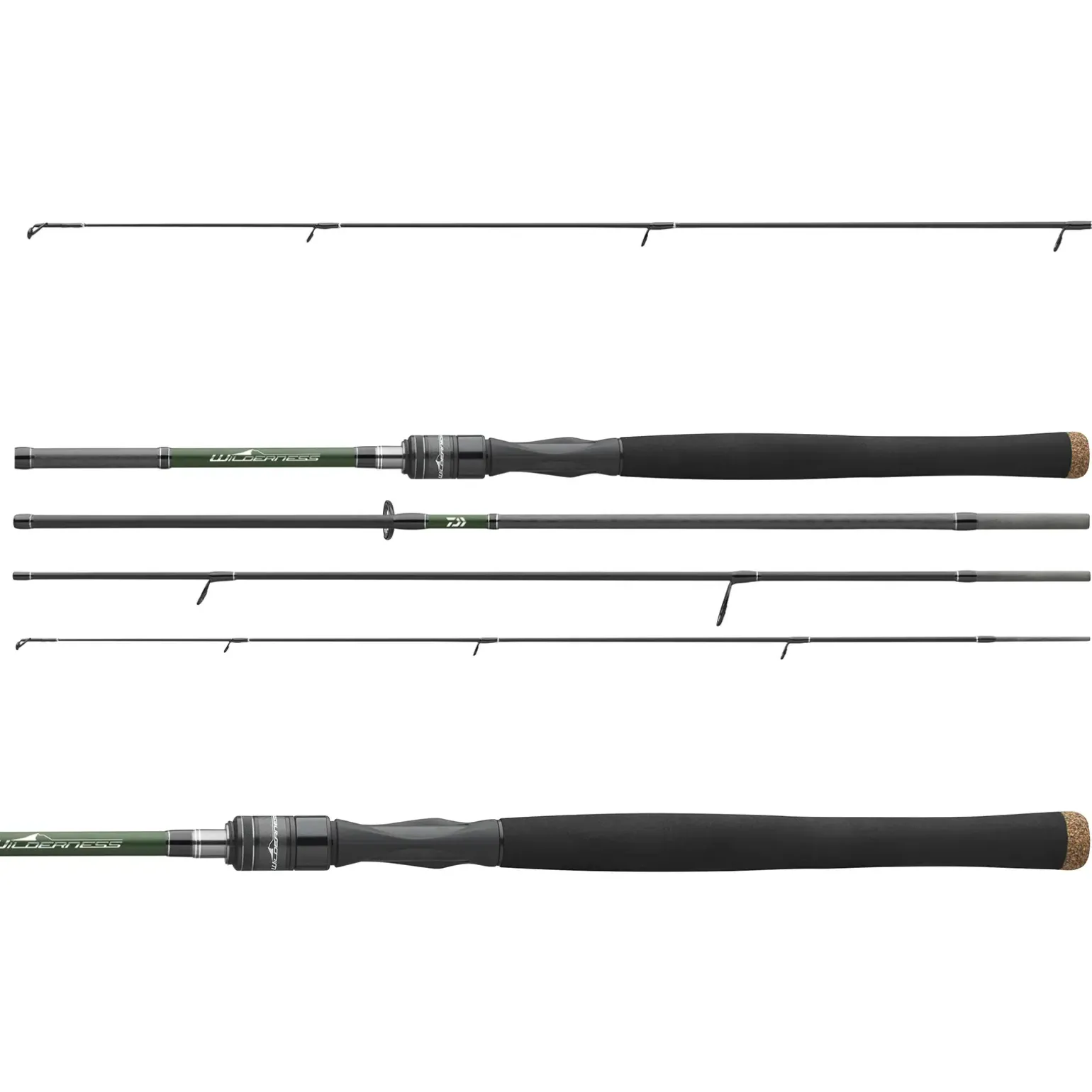 Daiwa Wilderness Travel 2,05m 2-10g Solid Reise-Spinnrute