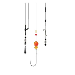 Dega Pro Expert Durchlauf-System 0,70/40mm Größe 1 Brandungsvorfach gebunden