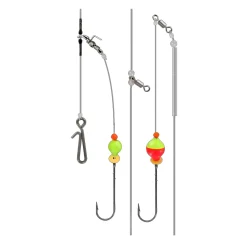 Dega Pro Expert Hamburger-Vorfach 0,70/40mm Größe 1 Brandungsvorfach gebunden