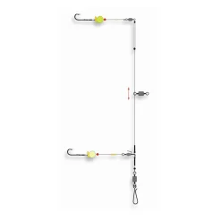 Dega Pro Expert Hamburger-Vorfach 0,70/40mm Größe 1 Brandungsvorfach gebunden