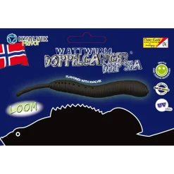 Dieter Eisele Wattwurm Doppelgänger Deep Sea 8cm 5 Stk Schwarz Angelköder