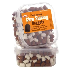Dynamite Baits NUGGETS SINKING BROWN/WHITE Fishmeal 60,0g Karpfenköder