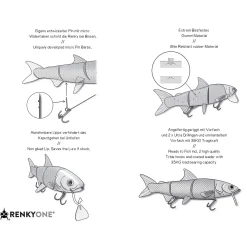 FishingGhost RenkyOne 25cm Diamond Crystal Hybrid Swimbait