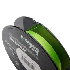 Fishing-King Tackle 8-fach Geflochtene Schnur Chartreuse 150m 0,14mm Zander