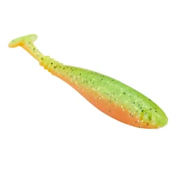 Fishing-King Tackle Pure Slim Shad 10,0cm Sunrise Mango Gummifisch