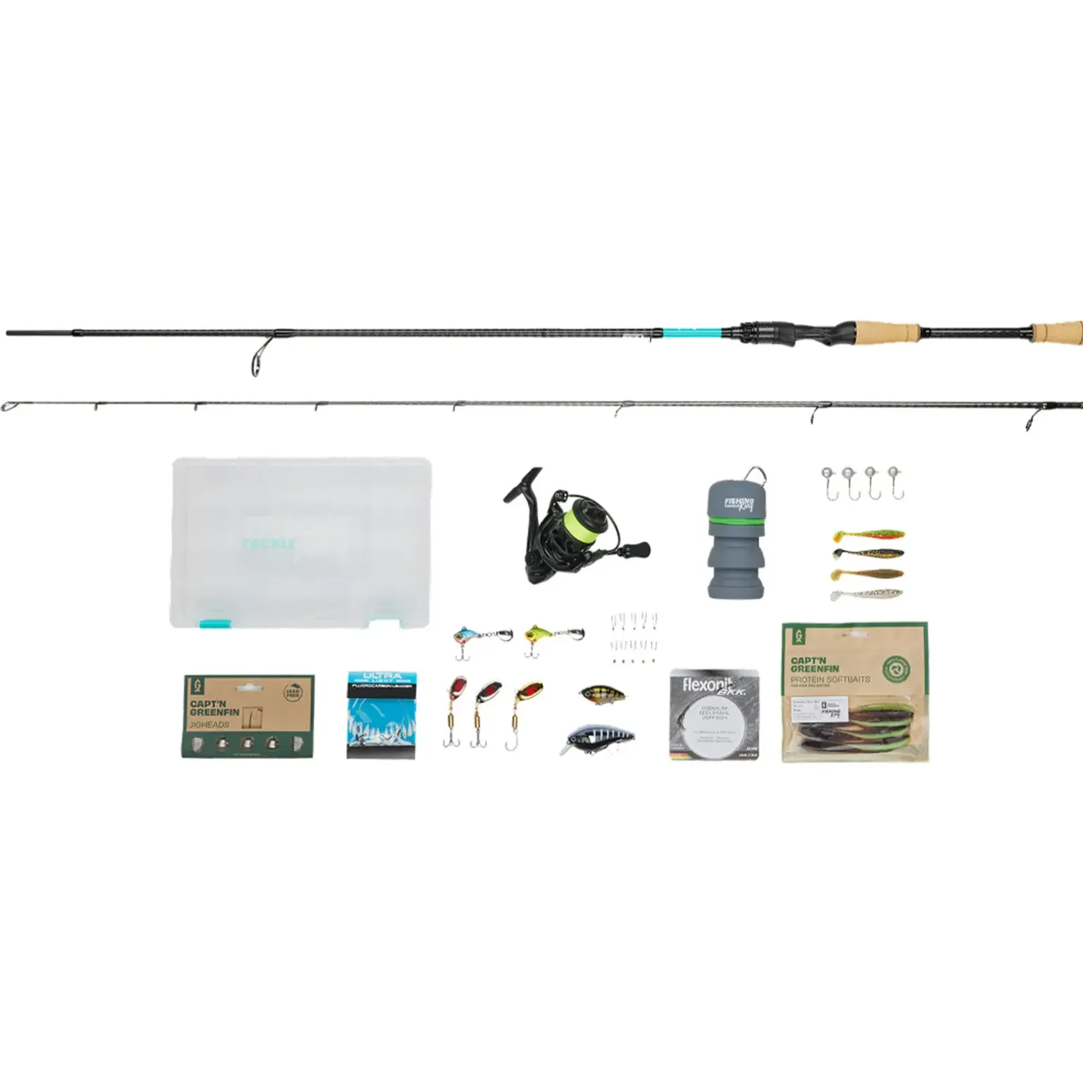 Fishing-King Tackle Zielfisch Set Barsch