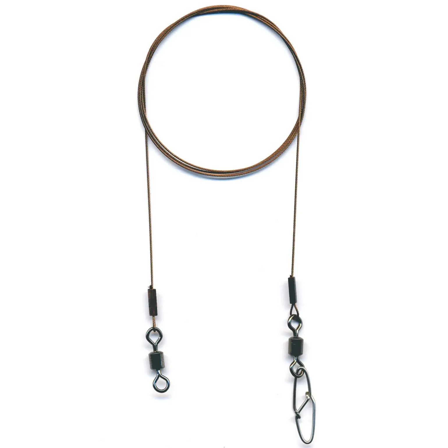 Flexonit MS Vorfach AF New Snap/Swivel 0,20mm 2Stk. 50cm Stahlvorfach