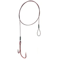 flexonit VMC Ryderhaken 9402 0,27mm/6,8kg/40cm rot Gr. 2 Stahlvorfach