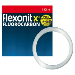 flexonit X² Fluoro Pike 0,80mm 10m 36,8kg Vorfachmaterial